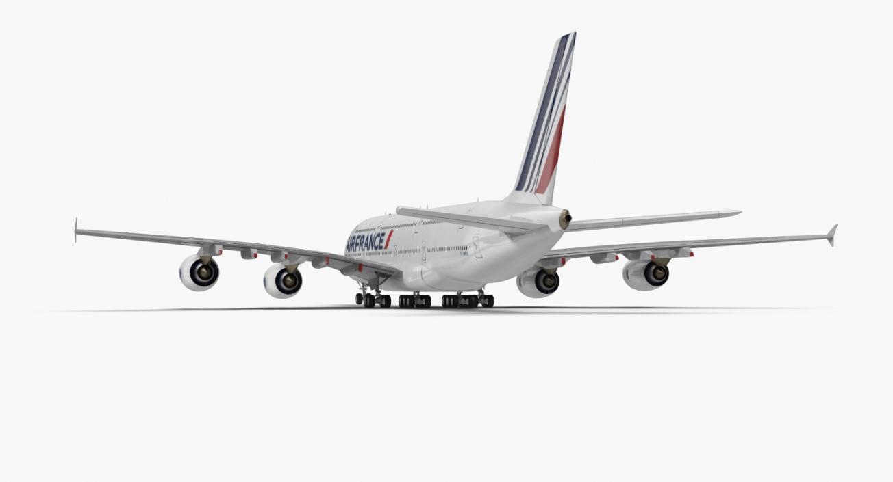 Airbus A380-1000 Air France 3D